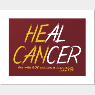 He can heal cancer! Posters and Art